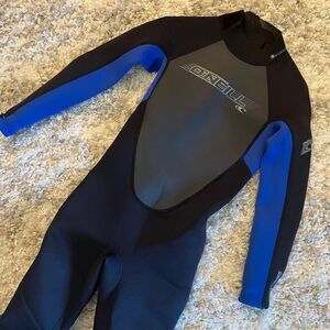 ONEILL youth blue/black reactor wetsuit